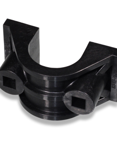 Counter clamp f/pipe clamp 45/50/60/63 mm plastic